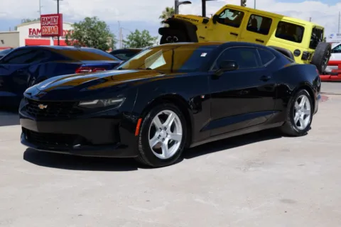 Black 2019 Chevrolet Camaro LT Coupe 2D for sale in El Paso, TX