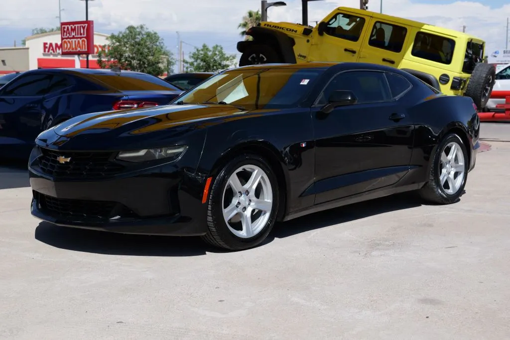 Black 2019 Chevrolet Camaro LT Coupe 2D for sale in El Paso, TX