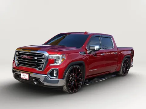 Red 2021 GMC Sierra 1500 Crew Cab SLT Pickup 4D 5 3/4 ft for sale in El Paso, TX