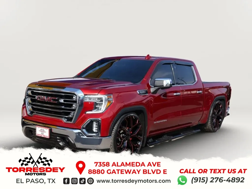 2021 GMC Sierra 1500 Crew Cab SLT Pickup 4D 5 3/4 ft for sale in El Paso, TX
