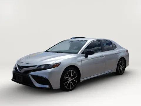 Silver 2021 Toyota Camry SE Sedan 4D for sale in El Paso, TX