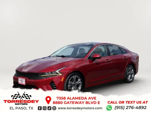Red 2023 Kia K5 EX Sedan 4D for sale in El Paso, TX
