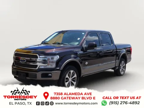 Brown 2020 Ford F-150 SuperCrew Cab King Ranch Pickup 4D 5 1/2 ft for sale in El Paso, TX