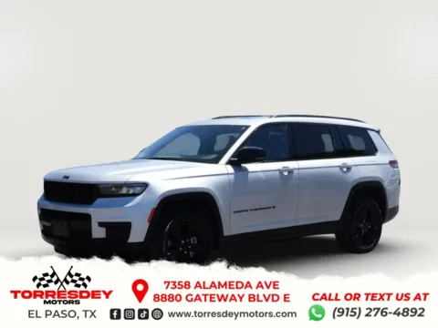 Silver 2025 Jeep Grand Cherokee L Altitude X Sport Utility 4D for sale in El Paso, TX
