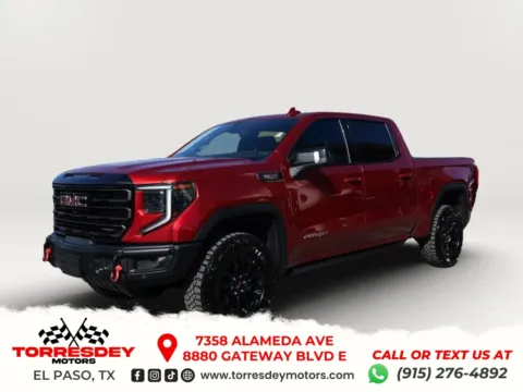 Red 2023 GMC Sierra 1500 Crew Cab AT4-X Pickup 4D 5 3/4 ft for sale in El Paso, TX