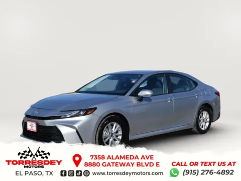Silver 2026 Toyota Camry LE Sedan 4D for sale in El Paso, TX