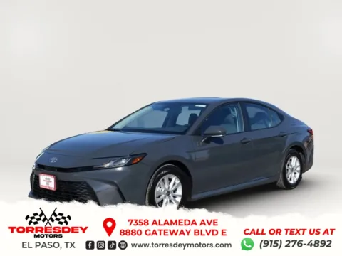 Gray 2025 Toyota Camry LE Sedan 4D for sale in El Paso, TX