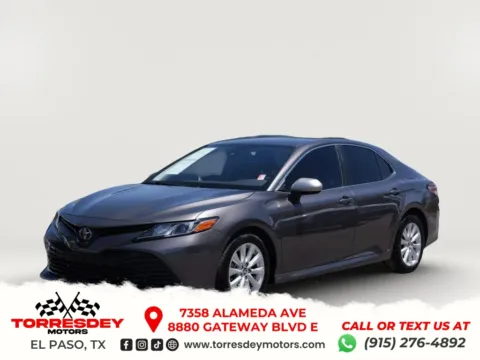 Gray 2020 Toyota Camry LE Sedan 4D for sale in El Paso, TX