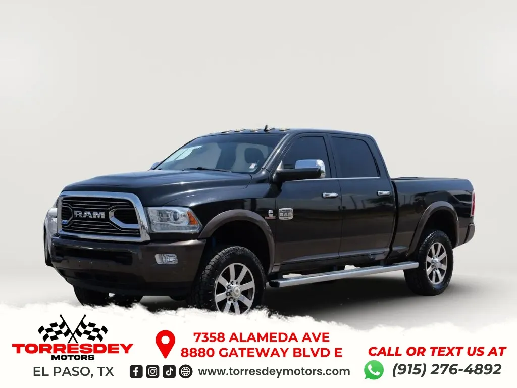 2018 Ram 2500 Crew Cab Laramie Longhorn Pickup 4D 6 1/3 ft