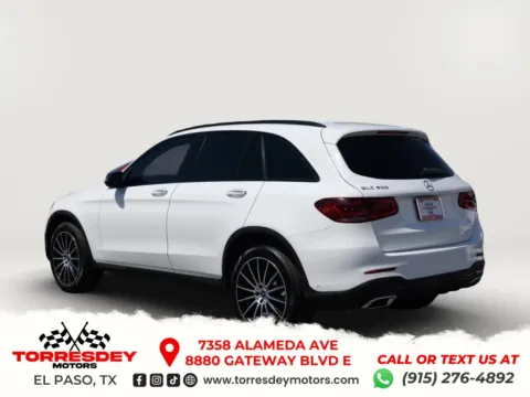 White 2022 Mercedes-Benz GLC 300 Sport Utility 4D for sale in El Paso, TX