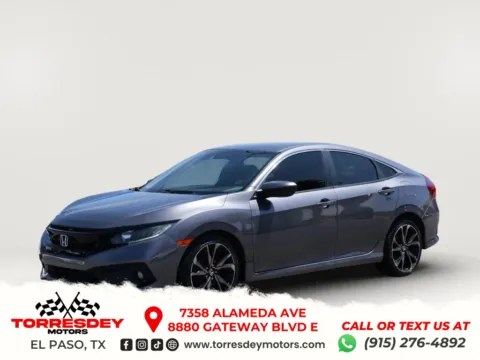 Gray 2021 Honda Civic Sport Sedan 4D for sale in El Paso, TX