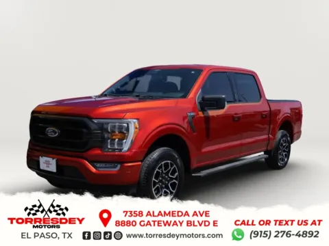 Red 2023 Ford F-150 SuperCrew Cab XLT Pickup 4D 5 1/2 ft for sale in El Paso, TX
