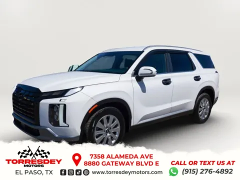 White 2025 Hyundai Palisade SEL Sport Utility 4D for sale in El Paso, TX