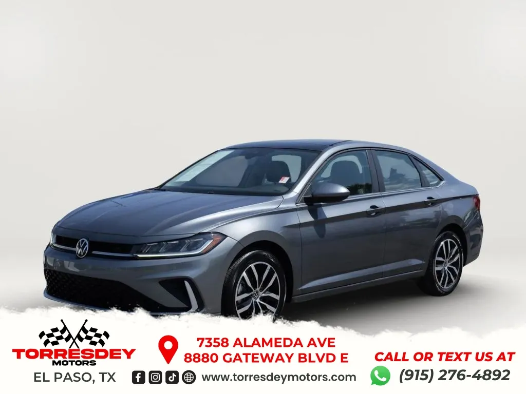 Gray 2025 Volkswagen Jetta 1.5T SE Sedan 4D for sale in El Paso, TX