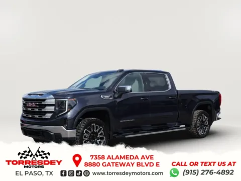 Gray 2025 GMC Sierra 1500 Crew Cab SLE Pickup 4D 6 1/2 ft for sale in El Paso, TX