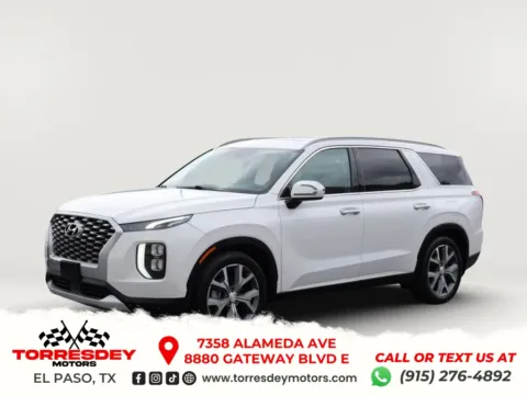 White 2020 Hyundai Palisade SEL Sport Utility 4D for sale in El Paso, TX