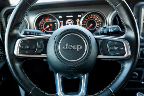 Another view of 2020 Jeep Wrangler Unlimited North Edition Sport Utility 4D for sale in El Paso, TX at Torresdey Motors Alameda