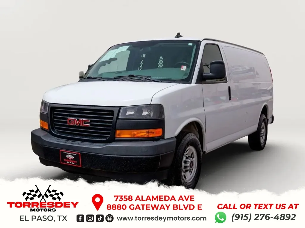 2021 GMC Savana 2500 Cargo Regular Van 3D