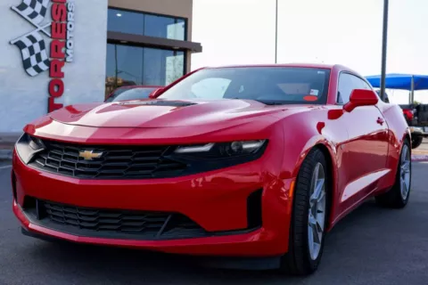Used 2022 Chevrolet Camaro LT Coupe 2D for sale in El Paso, TX at