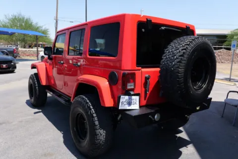 Another view of 2013 Jeep Wrangler Unlimited Rubicon Sport Utility 4D for sale in El Paso, TX at Torresdey Motors Alameda