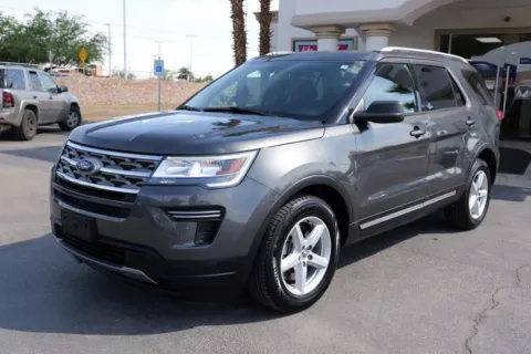 Gray 2018 Ford Explorer XLT Sport Utility 4D for sale in El Paso, TX