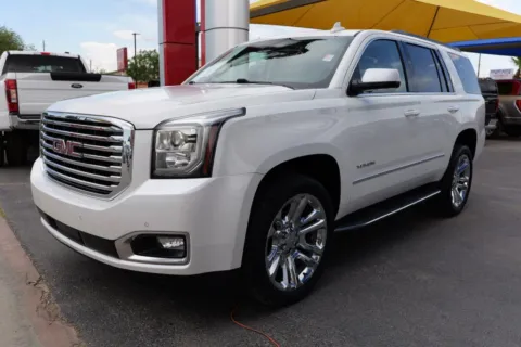 White 2019 GMC Yukon SLT Sport Utility 4D for sale in El Paso, TX