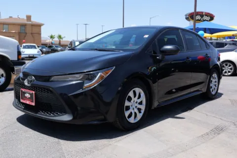 Black 2020 Toyota Corolla LE Sedan 4D for sale in El Paso, TX