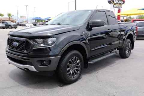 Black 2020 Ford Ranger SuperCab XLT Pickup 2D 6 ft for sale in El Paso, TX