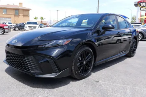 Black 2025 Toyota Camry SE Sedan 4D for sale in El Paso, TX