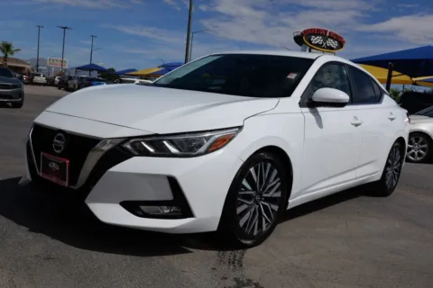 White 2020 Nissan Sentra S Sedan 4D for sale in El Paso, TX