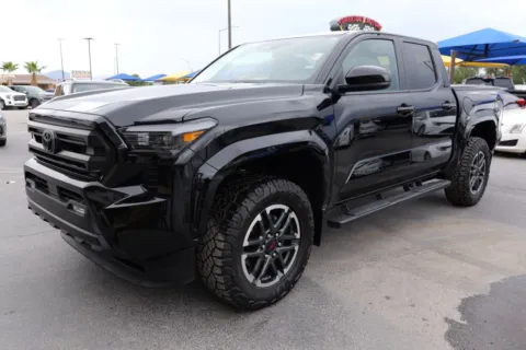 Black 2024 Toyota Tacoma Double Cab SR5 Pickup 4D 5 ft for sale in El Paso, TX