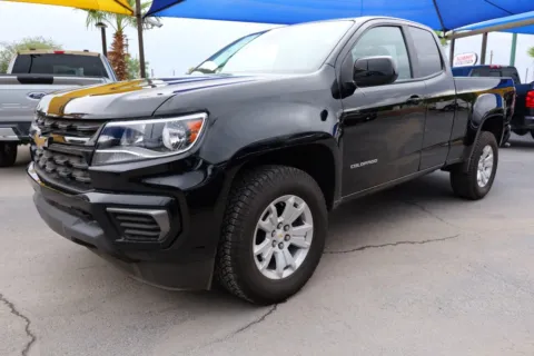Black 2022 Chevrolet Colorado Extended Cab LT Pickup 4D 6 ft for sale in El Paso, TX