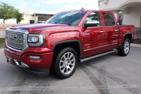 Red 2018 GMC Sierra 1500 Crew Cab Denali Pickup 4D 5 3/4 ft for sale in El Paso, TX