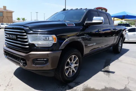 Black 2019 Ram 2500 Mega Cab Laramie Longhorn Pickup 4D 6 1/3 ft for sale in El Paso, TX