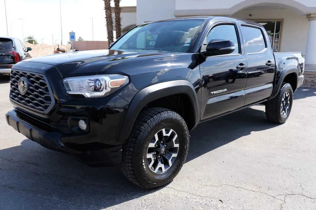 Black 2023 Toyota Tacoma Double Cab TRD Off-Road Pickup 4D 5 ft for sale in El Paso, TX