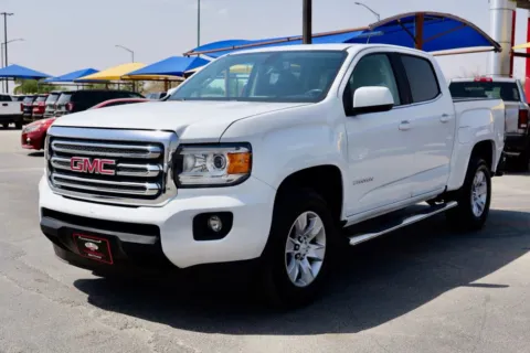 White 2017 GMC Canyon Crew Cab SLE Pickup 4D 5 ft for sale in El Paso, TX
