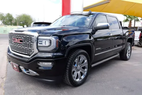 Black 2017 GMC Sierra 1500 Crew Cab Denali Pickup 4D 5 3/4 ft for sale in El Paso, TX