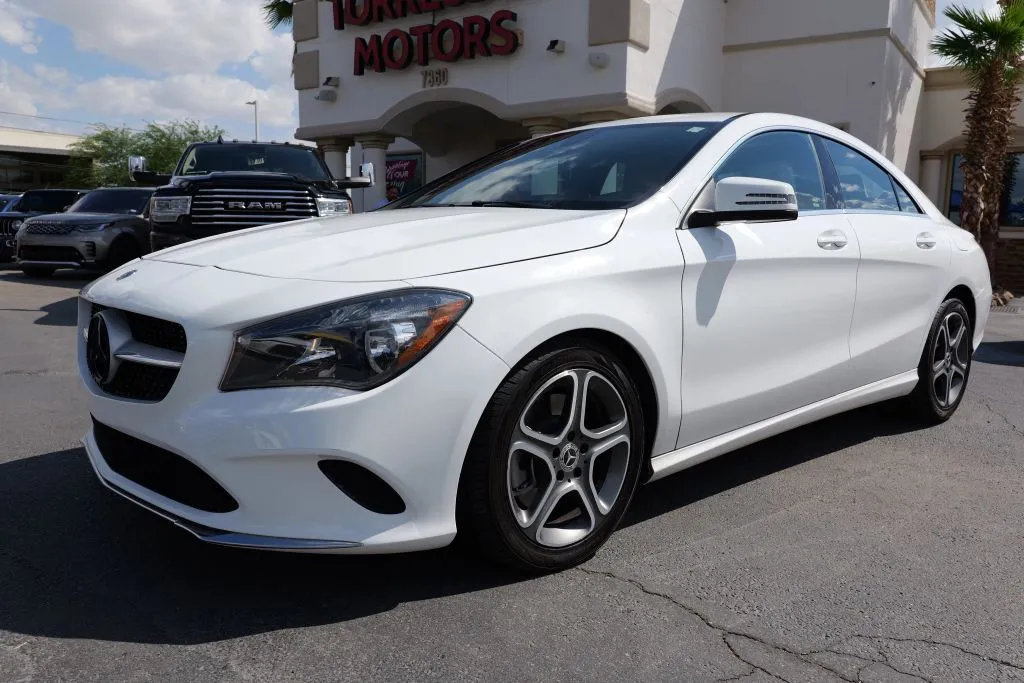 White 2019 Mercedes-Benz CLA 250 Coupe 4D for sale in El Paso, TX