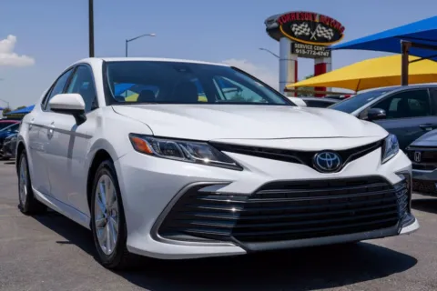White 2023 Toyota Camry LE Sedan 4D for sale in El Paso, TX