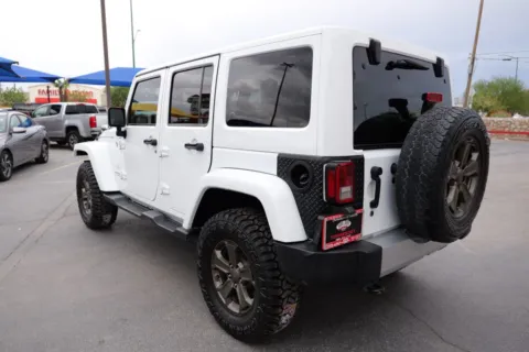 Another view of 2015 Jeep Wrangler Unlimited Sahara Sport Utility 4D for sale in El Paso, TX at Torresdey Motors Alameda
