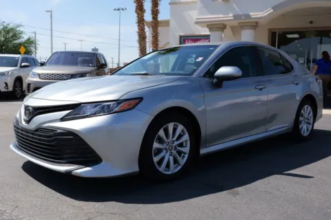 Silver 2018 Toyota Camry LE Sedan 4D for sale in El Paso, TX