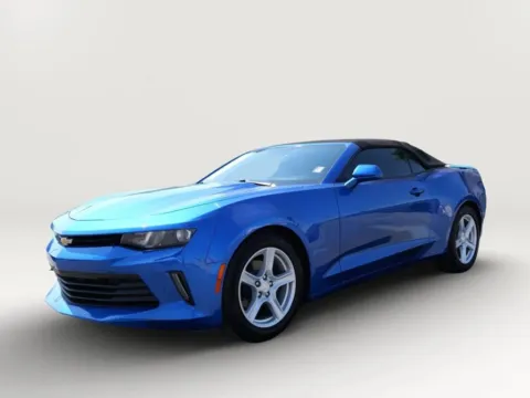 Blue 2017 Chevrolet Camaro LT Convertible 2D for sale in El Paso, TX