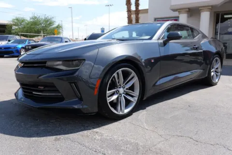 Gray 2018 Chevrolet Camaro LT Coupe 2D for sale in El Paso, TX
