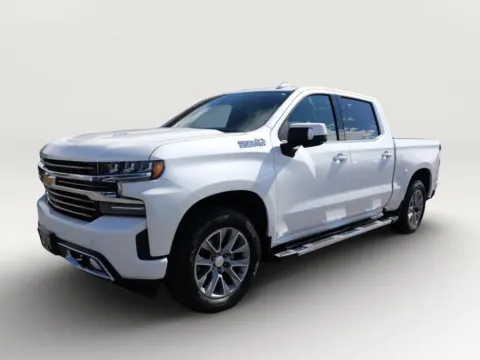 White 2022 Chevrolet Silverado 1500 Limited Crew Cab High Country Pickup 4D 5 3/4 ft for sale in El Paso, TX