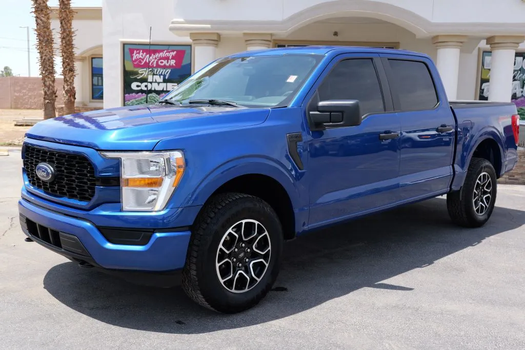Blue 2023 Ford F-150 SuperCrew Cab XL Pickup 4D 5 1/2 ft for sale in El Paso, TX