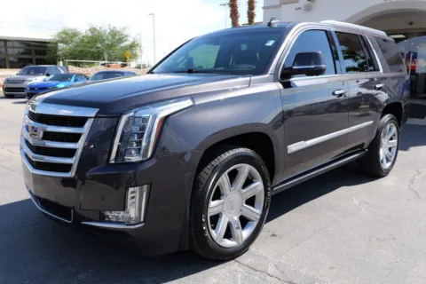 Gray 2018 Cadillac Escalade Premium Luxury Sport Utility 4D for sale in El Paso, TX