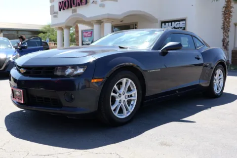 Blue 2014 Chevrolet Camaro LS Coupe 2D for sale in El Paso, TX