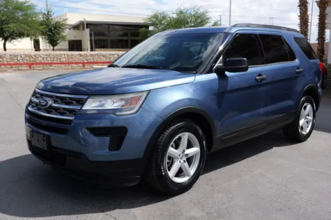 Blue 2018 Ford Explorer Sport Utility 4D for sale in El Paso, TX