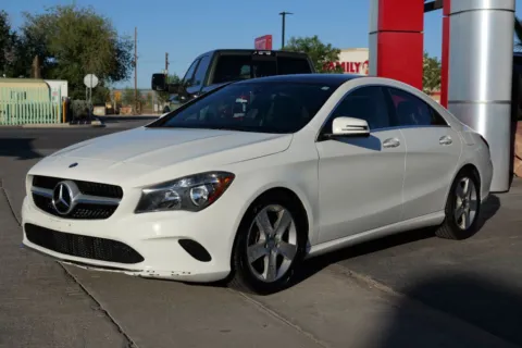 White 2018 Mercedes-Benz CLA 250 Coupe 4D for sale in El Paso, TX