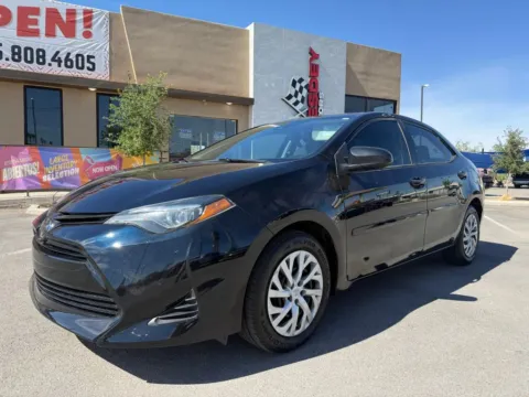 Blue 2019 Toyota Corolla LE Sedan 4D for sale in El Paso, TX